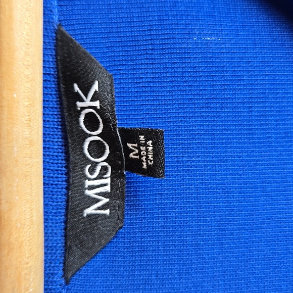 Misook Textural V-Neck Knit Midi Dress In Starry Midnight Blue NWOT - Picture 10 of 13